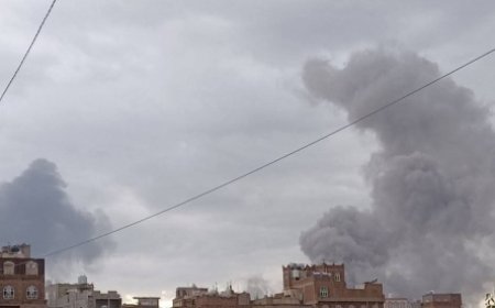 أول بيان لجيش الاحتلال الإسرائيلي بشأن أهداف الغارات العنيفة على صنعاء والجوف