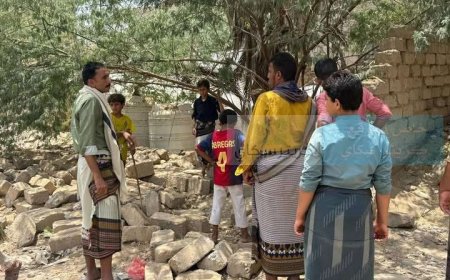 سقوط جدار يودي بحياة طفلين في مدينة العليا بمحافظة شبوة