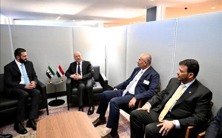 الرئيس العليمي يلتقي الرئيس السوري للبحث في العلاقات الثنائية وتطورات المنطقة