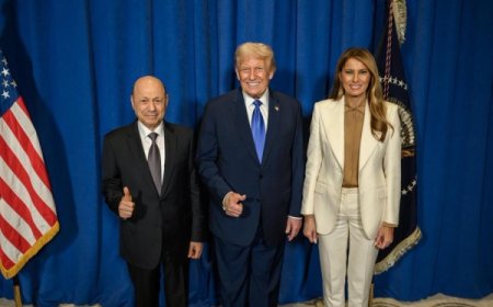 الرئيس العليمي يلتقي الرئيس الأمريكي ترامب على هامش اجتماعات الأمم المتحدة