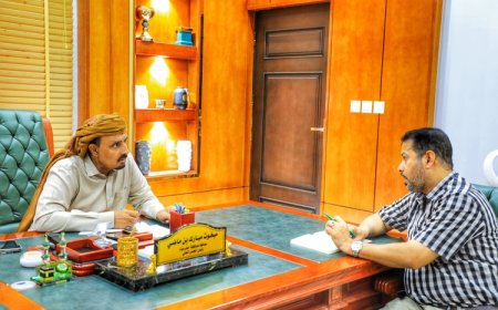 تماشياً مع خطة 2025-2029.. محافظ حضرموت يطلع على حزمة مشاريع تنموية لمؤسسة صلة