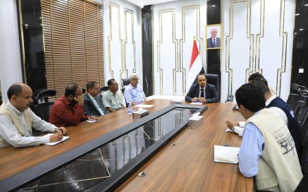 محافظ حضرموت يبحث مع اليونسكو مشاريع ترميم المعالم التاريخية بالمحافظة