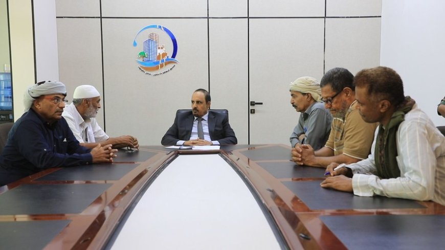 العملية التعليمية في حضرموت على طاولة النقاش بين المحافظ بن ماضي ونقابة المعلمين