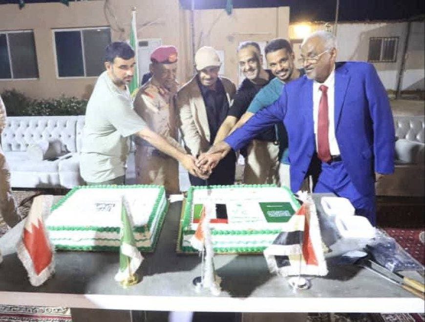 محافظ حضرموت يشارك قيادة التحالف السعودي احتفالات اليوم الوطني الـ95 ويؤكد وحدة المصير المشترك