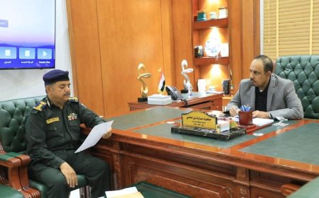 المحافظ بن ماضي يوجه بمنع أي جبايات غير قانونية في جوازات منفذ الوديعة