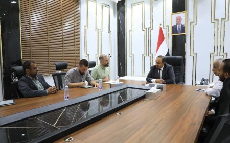 بن ماضي لوفد المعهد الأوروبي: حضرموت شريك فاعل في مسار السلام وصياغة المستقبل السياسي