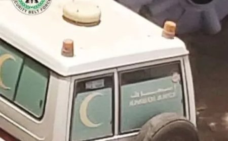 إحباط محاولة تهريب سيارة إسعاف مسروقة من عدن