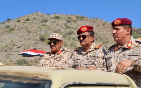 تحرك أولي لوزير الدفاع عقب استهداف موكب محافظ تعز