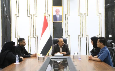 محافظ حضرموت يبحث مع (فريدريش إيبرت) تعزيز قدرات الشباب وخطاب السلام