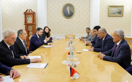 الزبيدي: نعمل مع روسيا من أجل تحقيق الاستقرار والسلام في اليمن والمنطقة