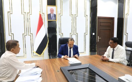 المحافظ بن ماضي يوقّع على تنفيذ عدد من مشاريع البنية التحتية في تريم بتمويل محلي