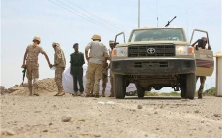 أمن أبين يطيح بقائد نقطة ابتز سائقاً مصرياً على الخط الدولي.. تفاصيل