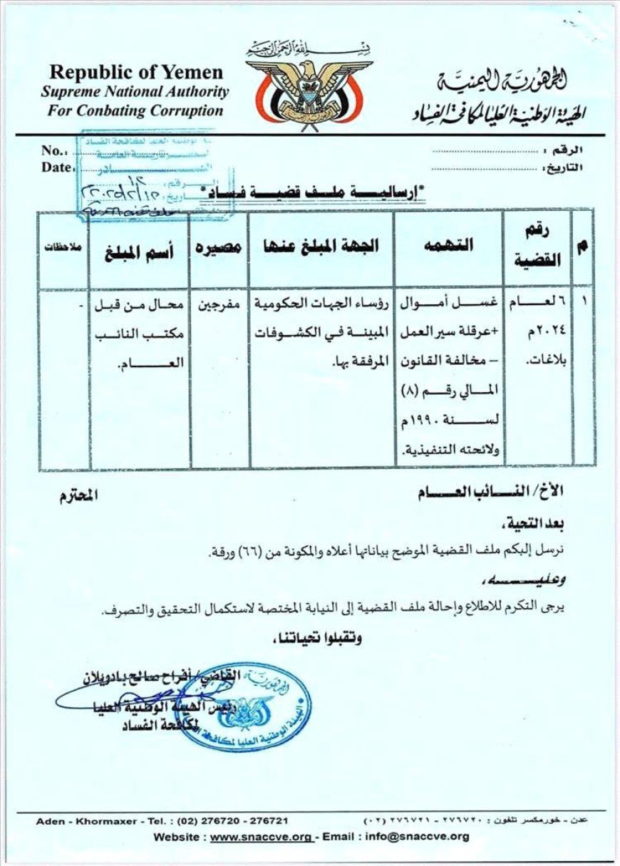 204 مؤسسة رسمية تعمل كـ جزر مالية معزولة.. تقرير رسمي يفضح التهرب من القانون!