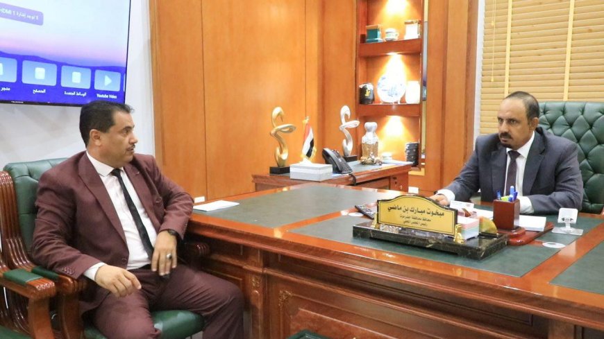 محافظ حضرموت يتسلم التقرير النهائي لحصر أضرار السيول في الوادي والصحراء