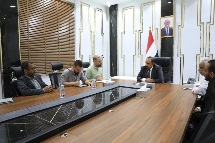 بن ماضي لوفد المعهد الأوروبي: حضرموت شريك فاعل في مسار السلام وصياغة المستقبل السياسي