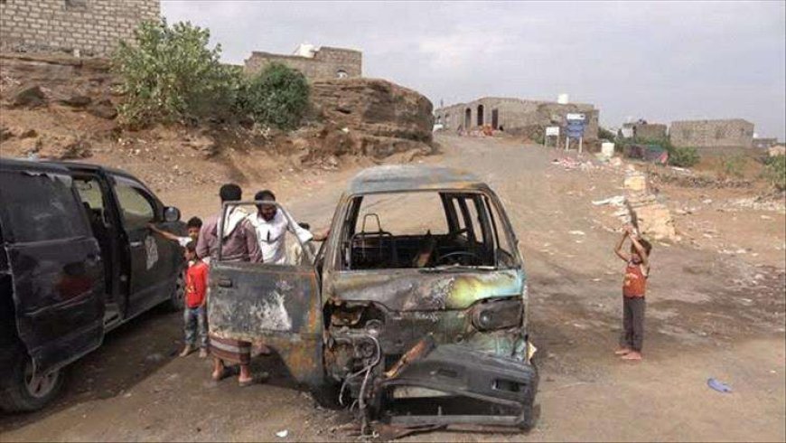 احتراق باصين في مارب بسبب عطل في أنظمة الغاز.. والسائقان ينجوان بأعجوبة