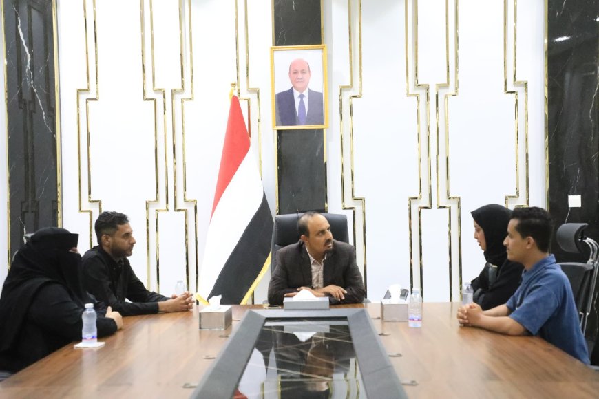 محافظ حضرموت يبحث مع (فريدريش إيبرت) تعزيز قدرات الشباب وخطاب السلام