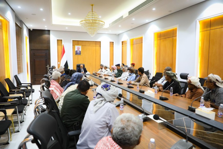 محافظ حضرموت يلتقي وفد من قبيلة العوابثة.. والقبيلة تؤكد: لن نسمح باستغلال قضية ابننا