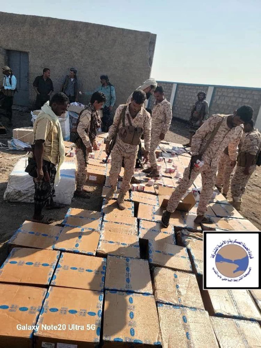 الحملة الأمنية بالصبيحة تضبط أكثر من مليون حبة مخدرة من نوع بريجابالين