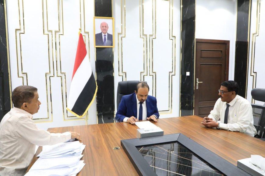 المحافظ بن ماضي يوقّع على تنفيذ عدد من مشاريع البنية التحتية في تريم بتمويل محلي