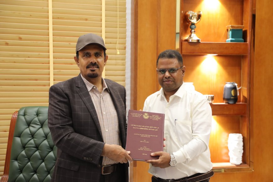 بن ماضي يلتقي الباحث صالح عسكول ويشيد بدراسته حول الإعلام ومنصات التحقق