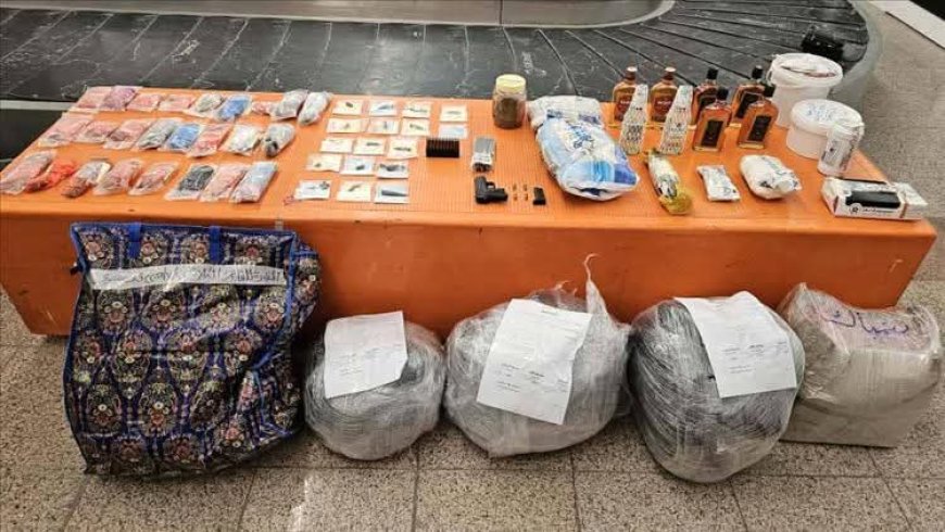 ضبط 13 مطلوباً وإحباط تهريب مواد مخدرة وقات في مطار سيئون الدولي