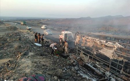 تفاصيل دامية من العرقوب.. اشتعال مركبتين ووفاة عدد كبير من الركاب