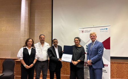 وفد جامعة حضرموت يشارك في ختام ورشة (التغيير السلوكي والاجتماعي) بعمان