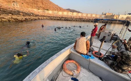 خفر السواحل بحضرموت تطلق دورة متقدمة لتأهيل أبناء وادي حضرموت في الغوص والإنقاذ