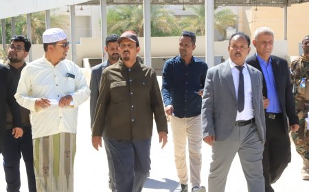 جولة ميدانية للمحافظ بن ماضي لمتابعة الأعمال الإنشائية في ثانوية الصبان للبنين