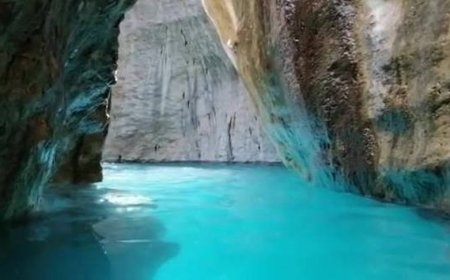 تعرّف على لوحة رسمتها الطبيعة في وادي الذهب بتريم.. تفاصيل