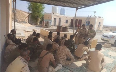 التوجيه المعنوي بمعسكر الضبة ينفذ برنامجاً توعوياً عن مخاطر القات