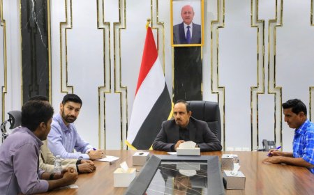 محافظ حضرموت يشيد بتدخلات منظمة كير في دعم القطاعات التنموية