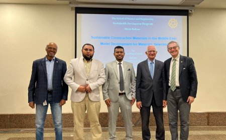 الجامعة الأمريكية في القاهرة تمنح باحثاً حضرمياً درجة الماجستير في التنمية المستدامة