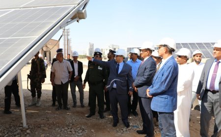 13.75 ميجاواط من الطاقة المتجددة.. حضرموت تطلق أكبر مشروع صناعي صديق للبيئة