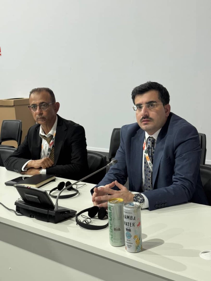 نائب وزير المياه والبيئة من البرازيل: اليمن تواجه أزمات مناخية مضاعفة بسبب الحرب