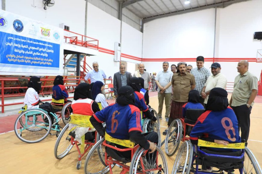 بن ماضي يطلع على جاهزية منتخب المعاقات لكرة السلة استعداداً لبطولة الجمهورية