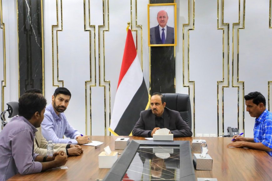 محافظ حضرموت يشيد بتدخلات منظمة كير في دعم القطاعات التنموية