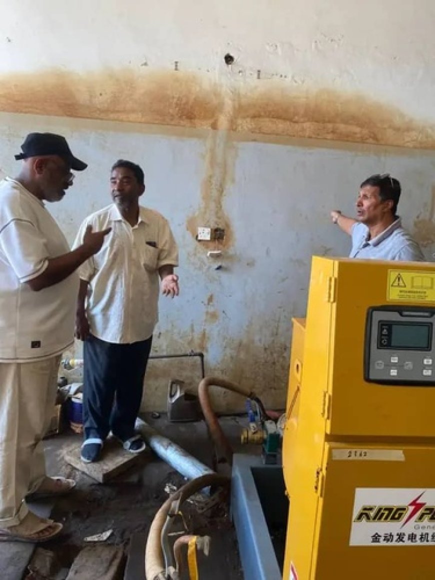 منشأة بروم تستقبل مولدات غاز جديدة لتعزيز كفاءة الطاقة والتشغيل