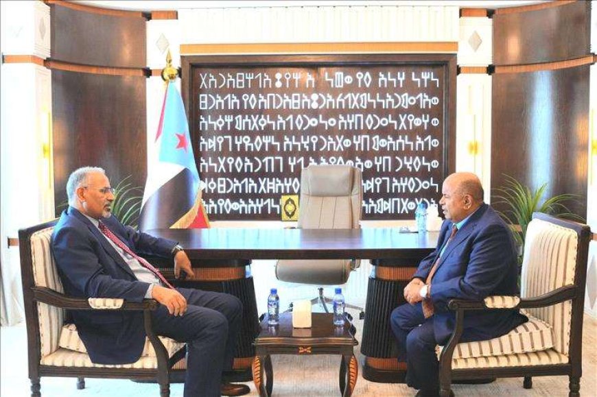 الزبيدي يلتقي محافظ حضرموت الجديد والكشف عن ماحدث (تفاصيل)