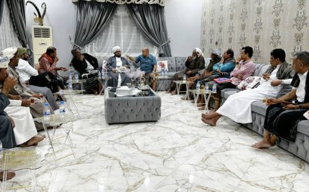 محافظ حضرموت يلتقي لجنة الوساطة ويؤكد ضرورة تغليب المصلحة العامة
