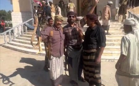 مصادر: قوات الانتقالي تدخل القصر الجمهوري في سيئون دون مقاومة