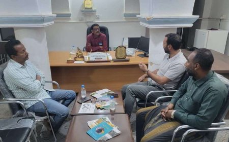 مدير عام تريم يبحث مع منظمة صناع النهضة أولويات الاحتياج لمشاريع الصمود