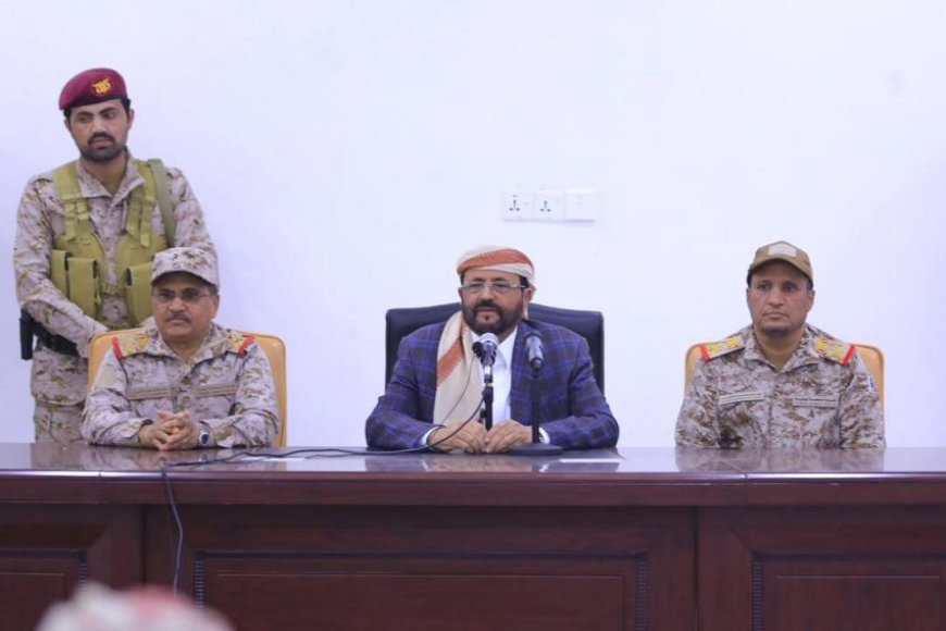 عضو مجلس القيادة العرادة يؤكد من مأرب: اليمن لا يُهزم وإرادة أبنائه أقوى من العواصف