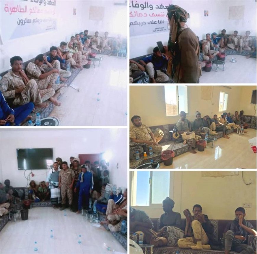 بن الوزير يأمر بإطلاق سراح المحتجزين في معسكر عارين ونقلهم إلى مناطقهم