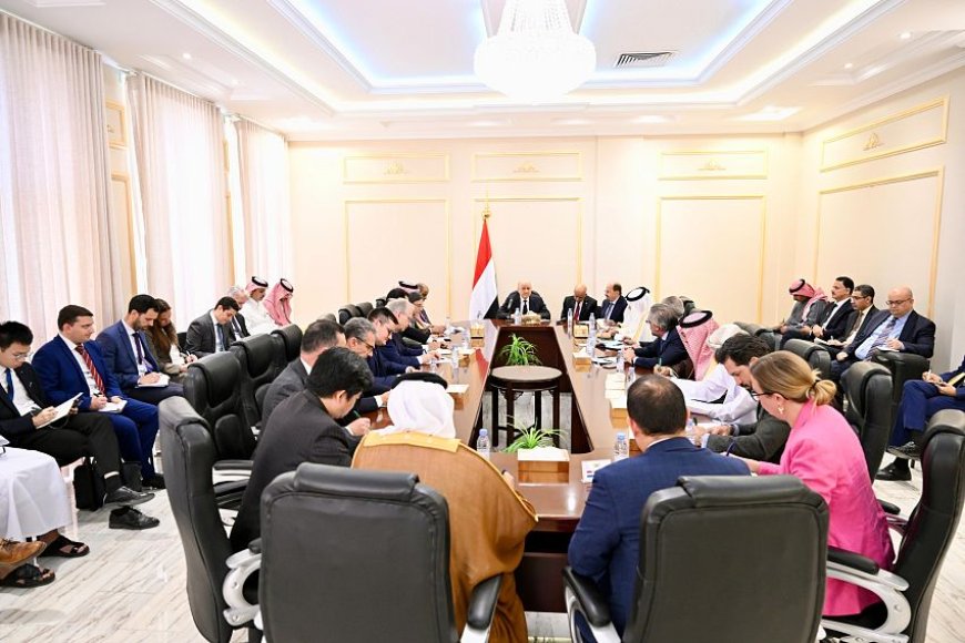 رئيس مجلس القيادة يضع سفراء الدول الراعية أمام مسؤولياتهم تجاه تطورات المحافظات الشرقية