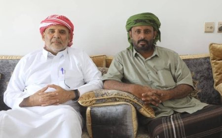 لقاء بن حبريش وأمين عام مجلس حضرموت الوطني يعزز مسار التوافق الحضرمي