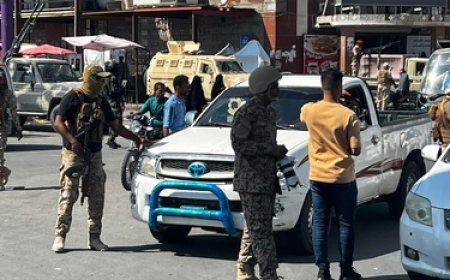 درع الوطن تبدأ تنفيذ قرار منع حيازة السلاح في شوارع وأحياء المكلا