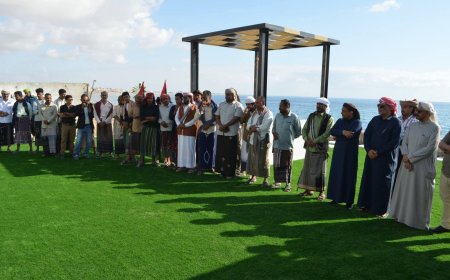 شباب قبائل نوح وسيبان يقيمون زاملاً ترحيبياً ويستعرضون همومهم وتطلعاتهم