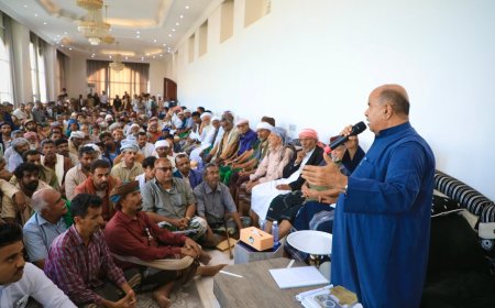 الخنبشي يلتقي قبائل نوح وعددًا من المناصب والمشايخ والمقادمة.. تفاصيل